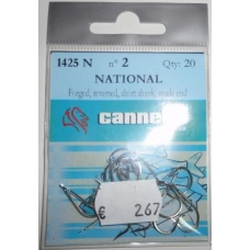 Anzois Cannelle 1425N nº2 quantidade 20